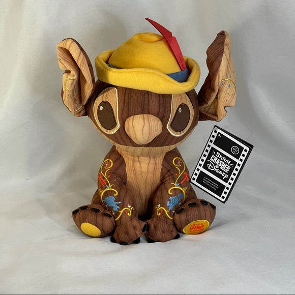 Disney Other - NWT Disney Stitch Crashes Pinocchio LIMITED plush